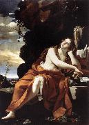 Simon Vouet St Mary Magdalene oil painting on canvas